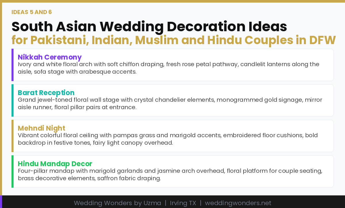South Asian Wedding Decor
