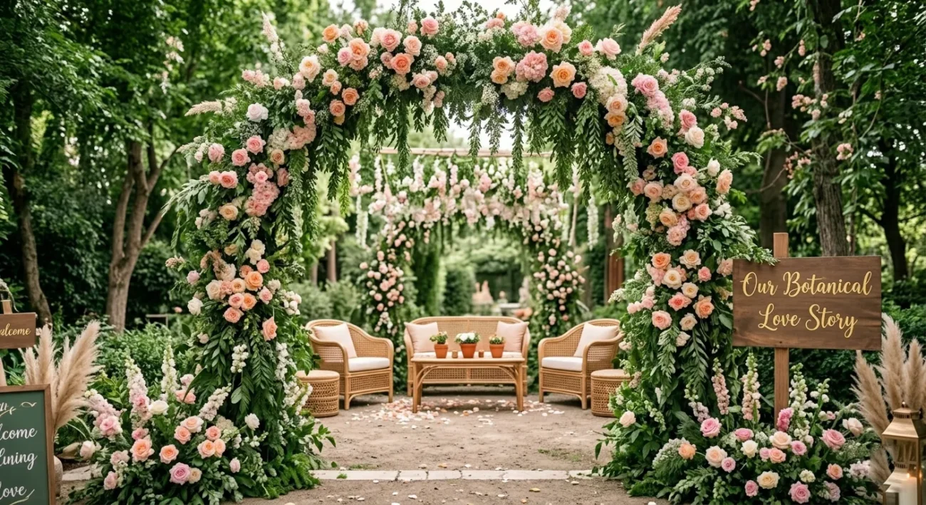Botanical Garden Bliss Wedding Theme