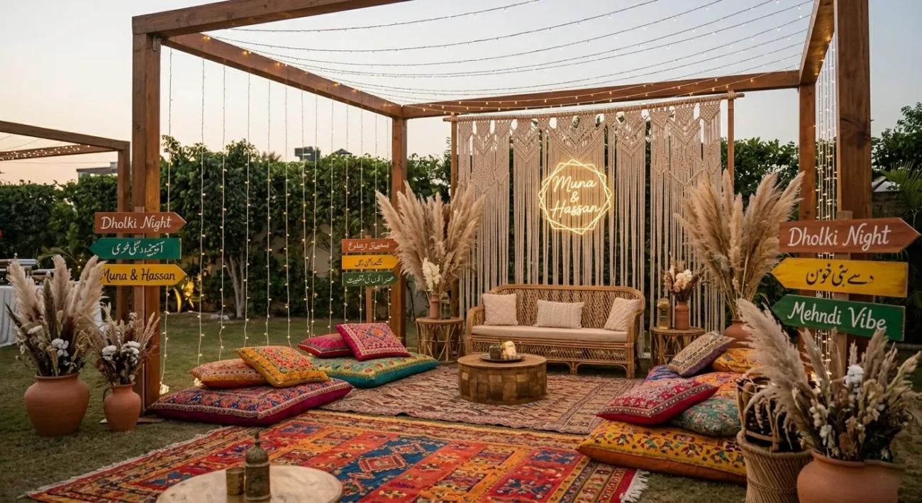 Desi Boho Fusion Wedding Theme