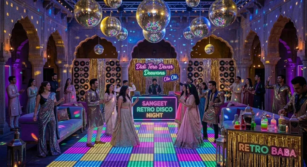 Retro Disco Night Theme