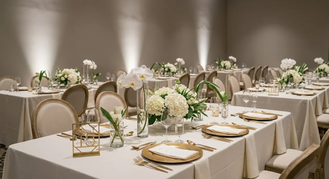 Minimal Luxury Wedding Theme