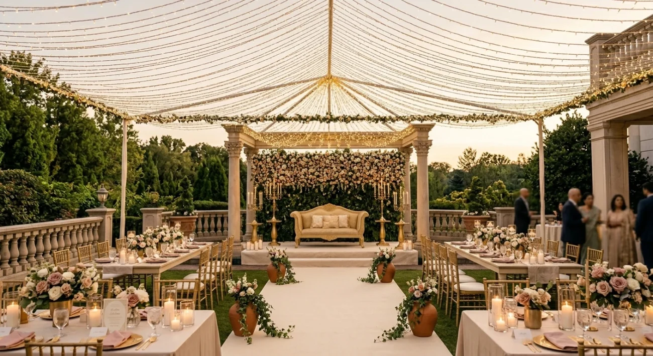 Garden Walima Decoration 