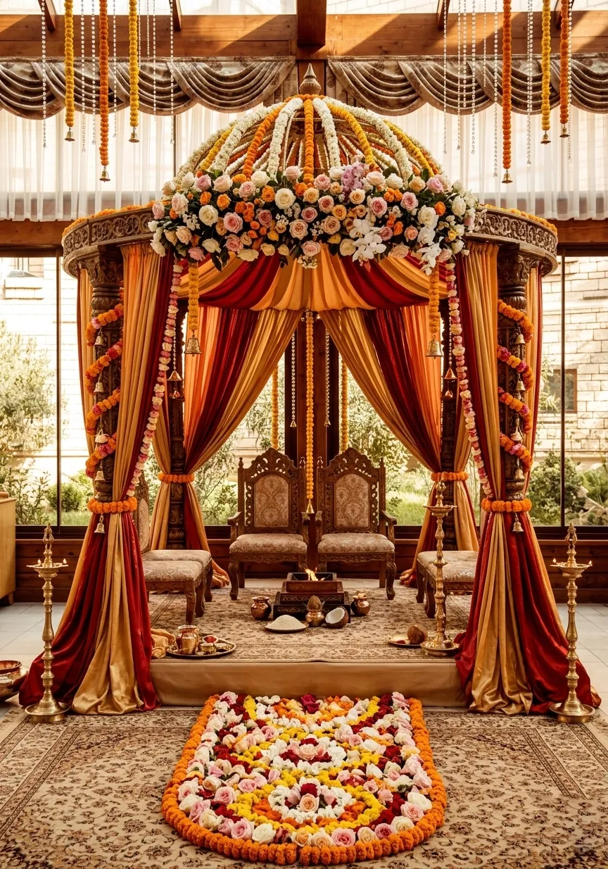Hindu Mandap Decor