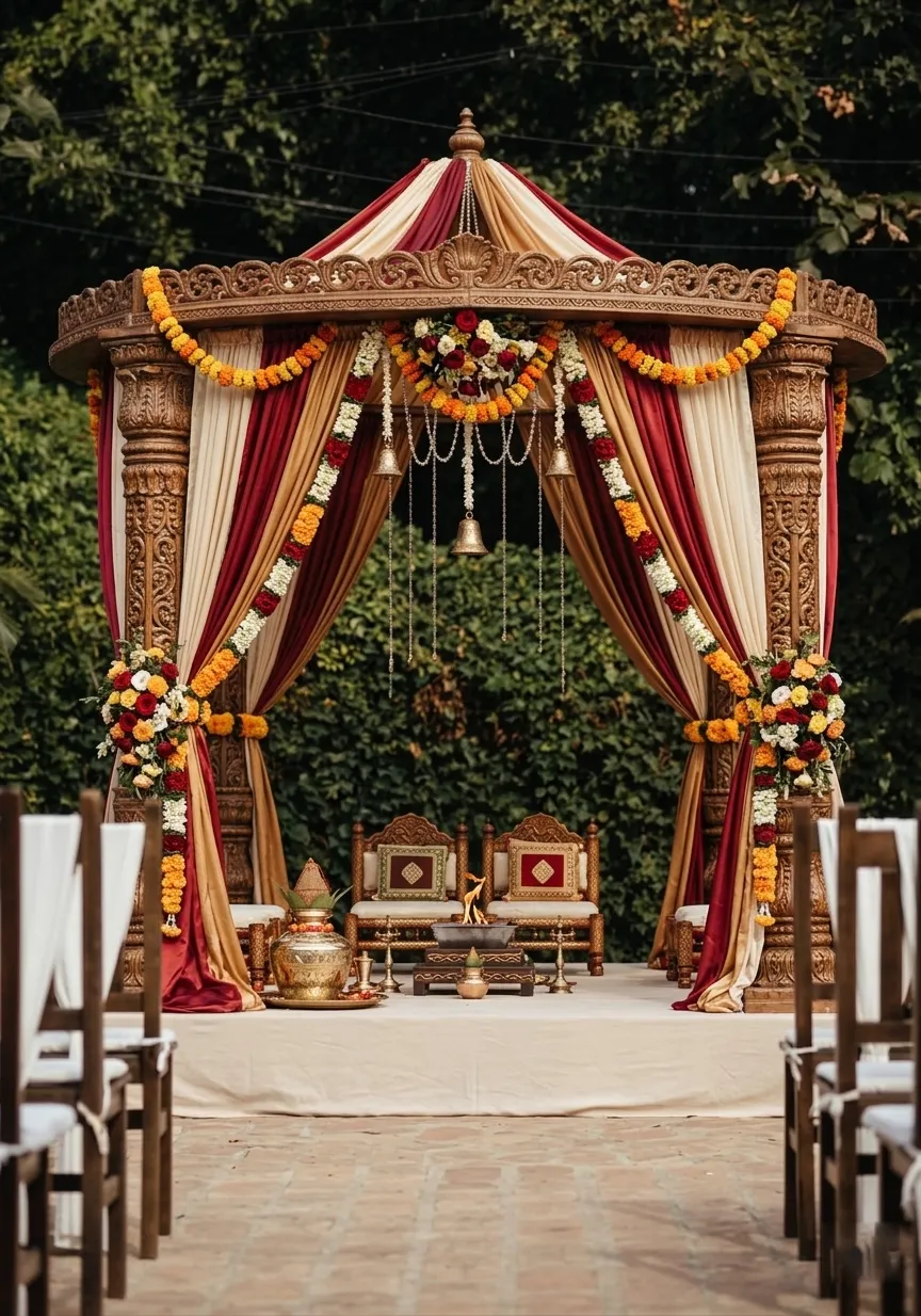 Indian Wedding Mandap