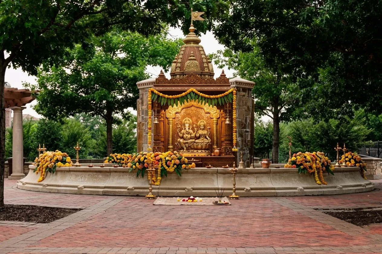 Indian Wedding Mandap Decoration in Irving, TX and DFW