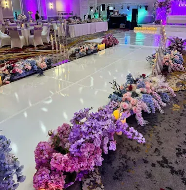 Floral Pathway to the Stage